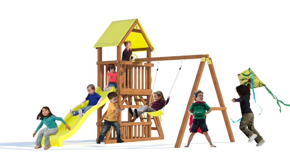 Детская деревянная площадка MoyDvor Замок